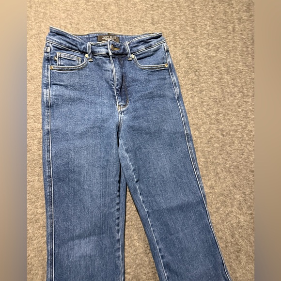 Judy Blue Tummy Control Straight Jeans womens 5/27 (inseam 28) blue High Waist - Picture 2 of 11